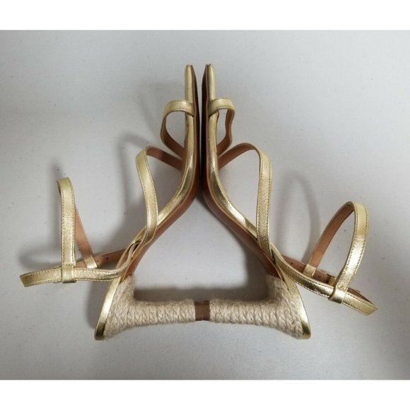 Castaner Lia Sandal Metallic Gold Oro Claro Womens Size 35 - Picture 4 of 9